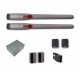 Nice WINGO3524D-KIT 24Vdc high speed linear screw kit for swing gates up to 3m or 200kg - DISCONTINUED